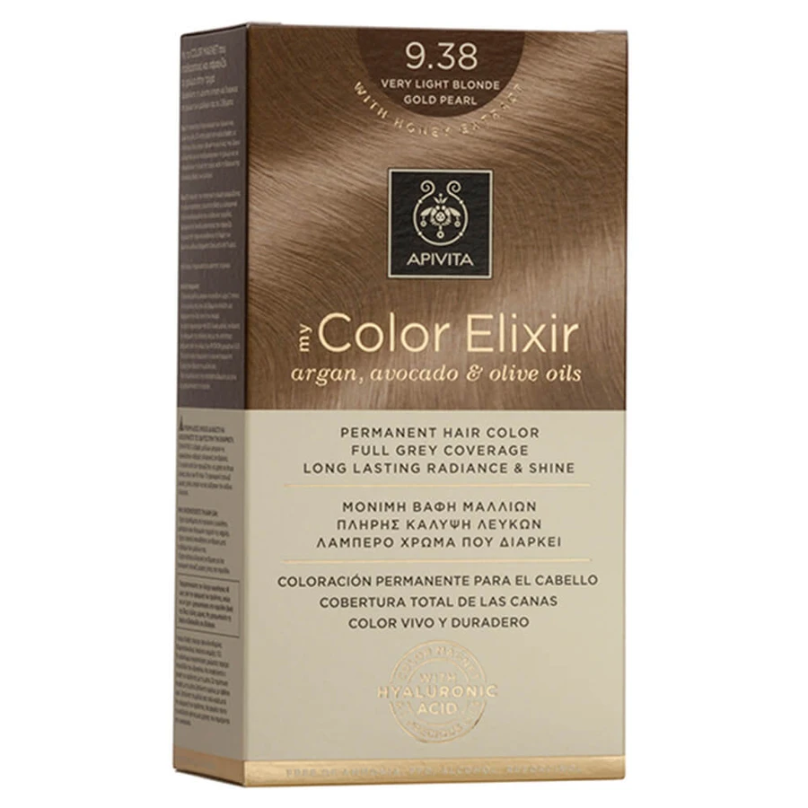Apivita My Color Elixir Permanente Haarkleur N9,38 Blond heel licht honingparel