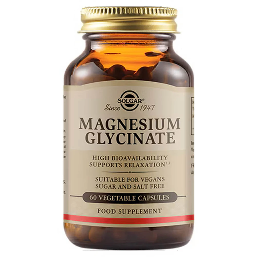 Solgar Glycinate de Magnésium 60g.caps