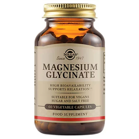Solgar Glycinate de Magnésium 60g.caps