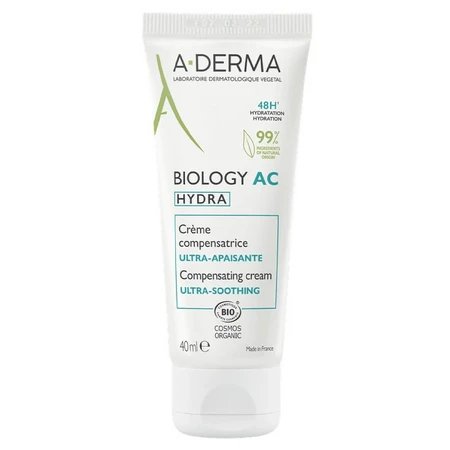 A-Derma Biology AC Hydra Creme Conpensatrice Ultra Apaisant 40ml