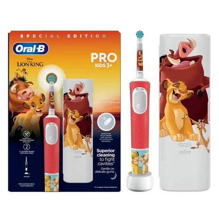 Oral B Pro Kids 3+ König der Löwen mit Reiseetui
