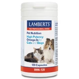 Lamberts High Protency Omega 3s for Cats & Dogs 120caps