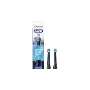 Oral B iO Spare parts Ultimate Clean Black 2pcs