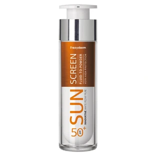 Frezyderm Sunscreen Fluid To Powder spf50+ Sonnenschutz Gesicht 50ml