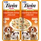 INABA Churu Dog Twin, XS-XL, Huhn und Rind, Beutel getreidefreies Nassfutter für Hunde, (in Suppe), 80g