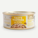 APPLAWS Taste Toppers, XS-XL, Huhn und Rind, getreidefreies feuchtes Hundefutter in Dosen, (in Sauce), 156g
