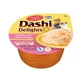 INABA Ciao Dashi, Poulet et Saumon, gamelle de croquettes pour chat sans céréales, (en sauce), 70g