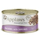 APPLAWS, Filete de Caballa y Sardinas, comida húmeda en lata, (en sopa), 70g