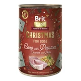 BRIT Christmas Monoprotein, XS-XL, Carp and Potatoes, canned single protein grain free wet food for dogs, (pate), 400g