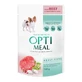 OPTIMEAL, XS-XL, Rundvlees, zakje nat hondenvoer, (in aspic), 100g