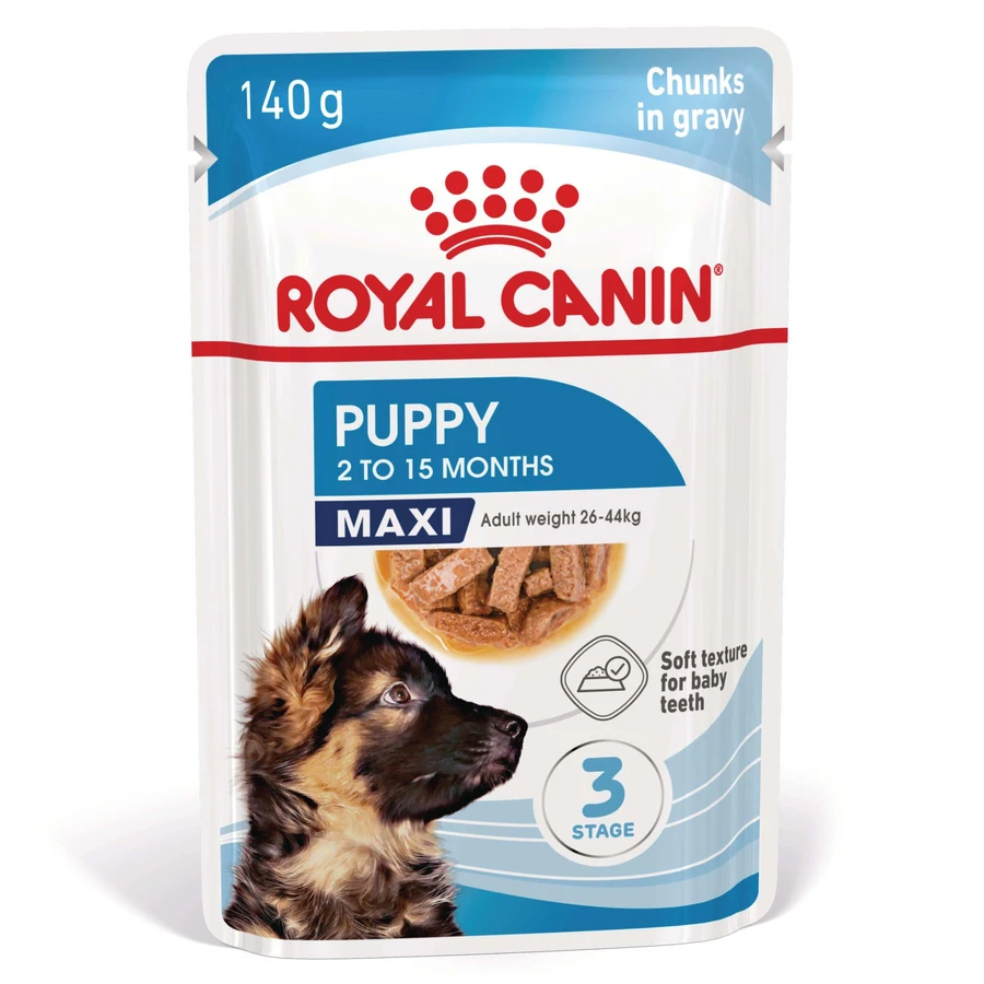 ROYAL CANIN Maxi Puppy, wet food for junior dogs, (in sauce), 140g