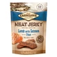 CARNILOVE Jerky, XS-XL, Miel y Salmón, bolsa de recompensa sin cereales perros, 100g