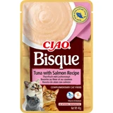 INABA Churu Bisque, Tuna and Salmon, cereal-free cat food, (puree), 40g