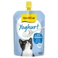 GIMCAT Yogur, bolsita premios para gatos, (topping), 150g