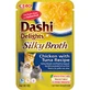INABA Churu Dashi Delicias Caldo Sedoso, Pollo y Atún, sobre de comida húmeda para gatos, sin cereales, (topping), 40g