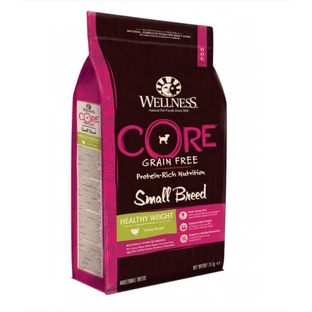Wellness Core Klein Ras, Gezond Gewicht, Kalkoen,1.5kg