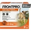 FRONTPRO, external deworming dogs, M(4 - 10kg), chewable tablets, 28mg x 3pcs