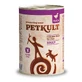 PETKULT Grain Free Adult, Ente, getreidefreies Nassfutter in Dosen für Hunde, 400g