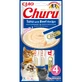 INABA Churu, Atún y Carne, bolsa, tubo de recompensa para gatos sin cereales, (topping), 56g
