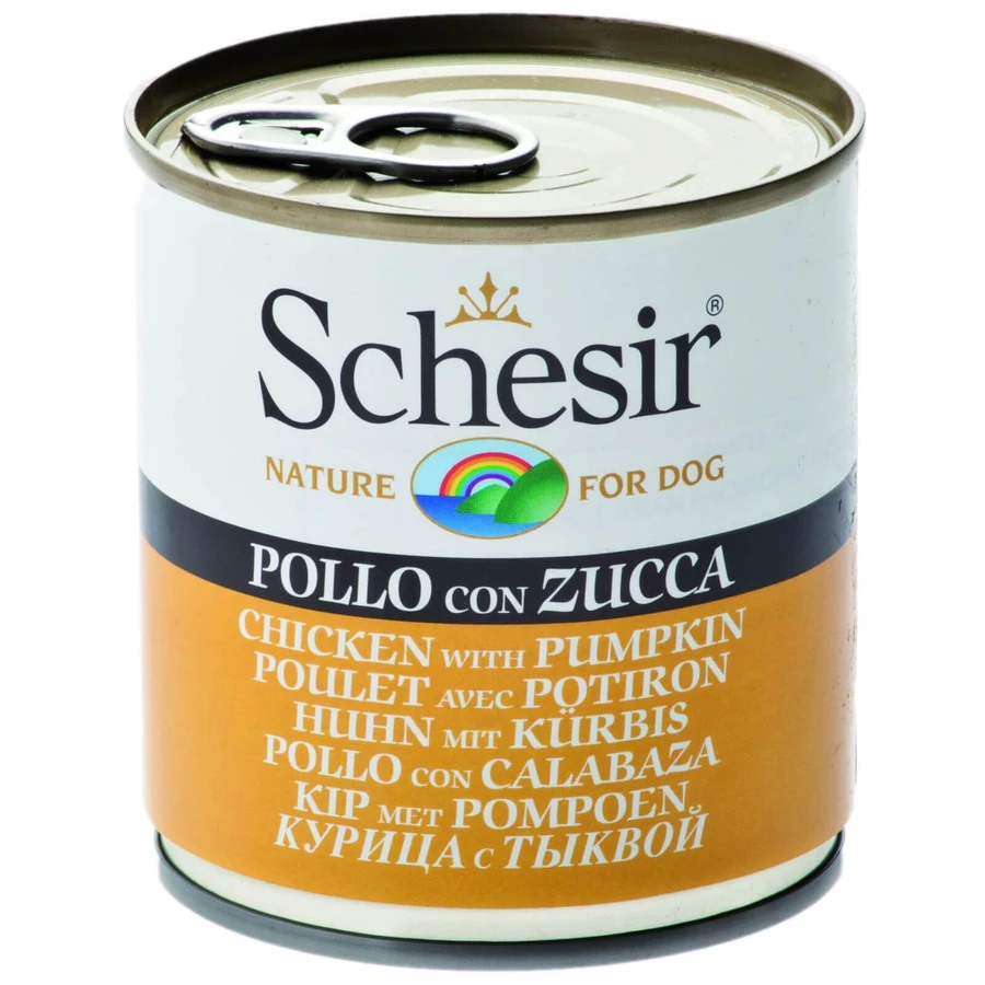 Schesir Hond Kip Pompoen Pompoen 285 g