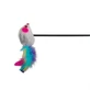 Trixie, muis veer, speelgoed, katten, pluche, multicolor, 50cm