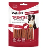 CAMON Sticks Kaninchen & BBQ, XS-XL, Kaninchen, Hundebelohnungsbeutel, 80g