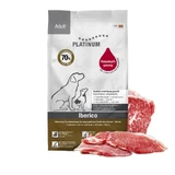PLATINUM Adult, XS-XL, Iberico, nourriture sèche pour chiens sans céréales, semi liquide, 5kg
