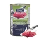 DR. CLAUDER'S Selected Meat, XS-XL, Eend en Zoete Aardappel, graanvrij hondenvoer in blik, (op eigen sap), 400g