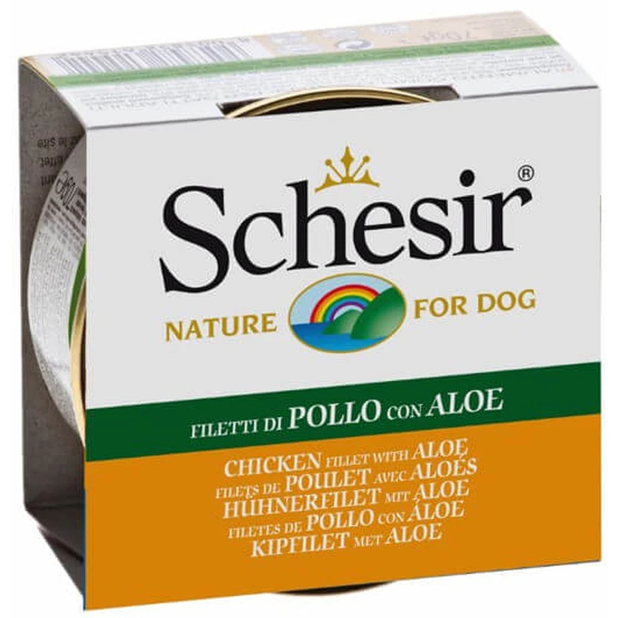 Schesir Dog Adult Chicken and Aloe, 150 g
