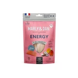 MARLY&DAN Energy, XS-XL, Zalm, functionele graanvrije beloningszak voor honden, intensieve activiteit, 80g
