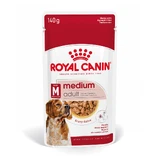 ROYAL CANIN Medium Adult Nassfutter für Hunde (in Sauce), 140g