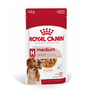 ROYAL CANIN Medium Adult nourriture humide pour chien (en sauce), 140g