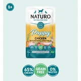 NATURO Puppy, XS-XL, Chicken, sachet grain-free wet food for junior dogs, (in own juice), 150g