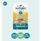 NATURO Puppy, XS-XL, Kip, zakje graanvrij natvoer voor jonge honden, (op eigen sap), 150g