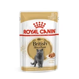 ROYAL CANIN Brits Korthaar Adult, nat kattenvoer, (in saus), 85g