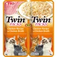 INABA Ciao Twin Packs, Chicken, sachet grain-free wet cat food, (topping), 80g