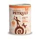 PETKULT Monoprotein Sensitive, Turkey and Potato, canned cereal-free single protein wet food for dogs, 800g