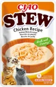 INABA Ciao Stew, Chicken, sachet grain-free wet cat food, (in sauce), 40g