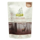 ISEGRIM, XS-XL, Deer and Venison, sachet grain-free wet dog food, (in sauce), 410g