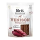 BRIT Jerky Jerky Venison Barrita de proteínas de venado, golosinas para perros, barritas de proteínas de venado, 200g