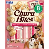 INABA Churu Bites, XS-XL, Chicken and Salmon, grain-free reward pouch for dogs, semi-mimoist, 92g