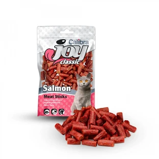 CALIBRA Joy Classic Sticks, Salmón, bolsa de recompensa para gatos, 70g