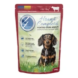 4DOG, XS-XL, Rindfleisch, Beutel Nassfutter für Hunde, (in Sauce), 100g