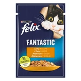 PURINA Felix Fantastic, Pollo, sobre comida húmeda para gatos, (en aspic), 85g
