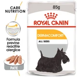 ROYAL CANIN Dermacomfort Adult, vochtig hondenvoer, ter voorkoming van huidirritatie, (pate), 85g