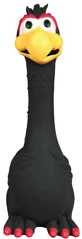 Trixie, bird dog toy, with original sound, latex, 20cm, multicolor