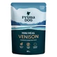 PRIMA DOG Mini Meal, XS-XL, Hunted, sachet de nourriture humide sans céréales pour chiens, (en sauce), bax, 85g x 24pcs