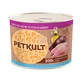 PETKULT Grain Free Mini Junior, Konijn, graanvrij natvoer in blik voor jonge honden, 185g
