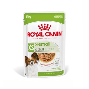 ROYAL CANIN X-Small Adult nat hondenvoer (in saus), 85g