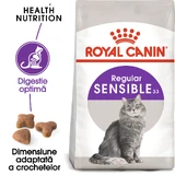 ROYAL CANIN Sensible Adult, droogvoer voor katten, optimale spijsvertering, 2kg